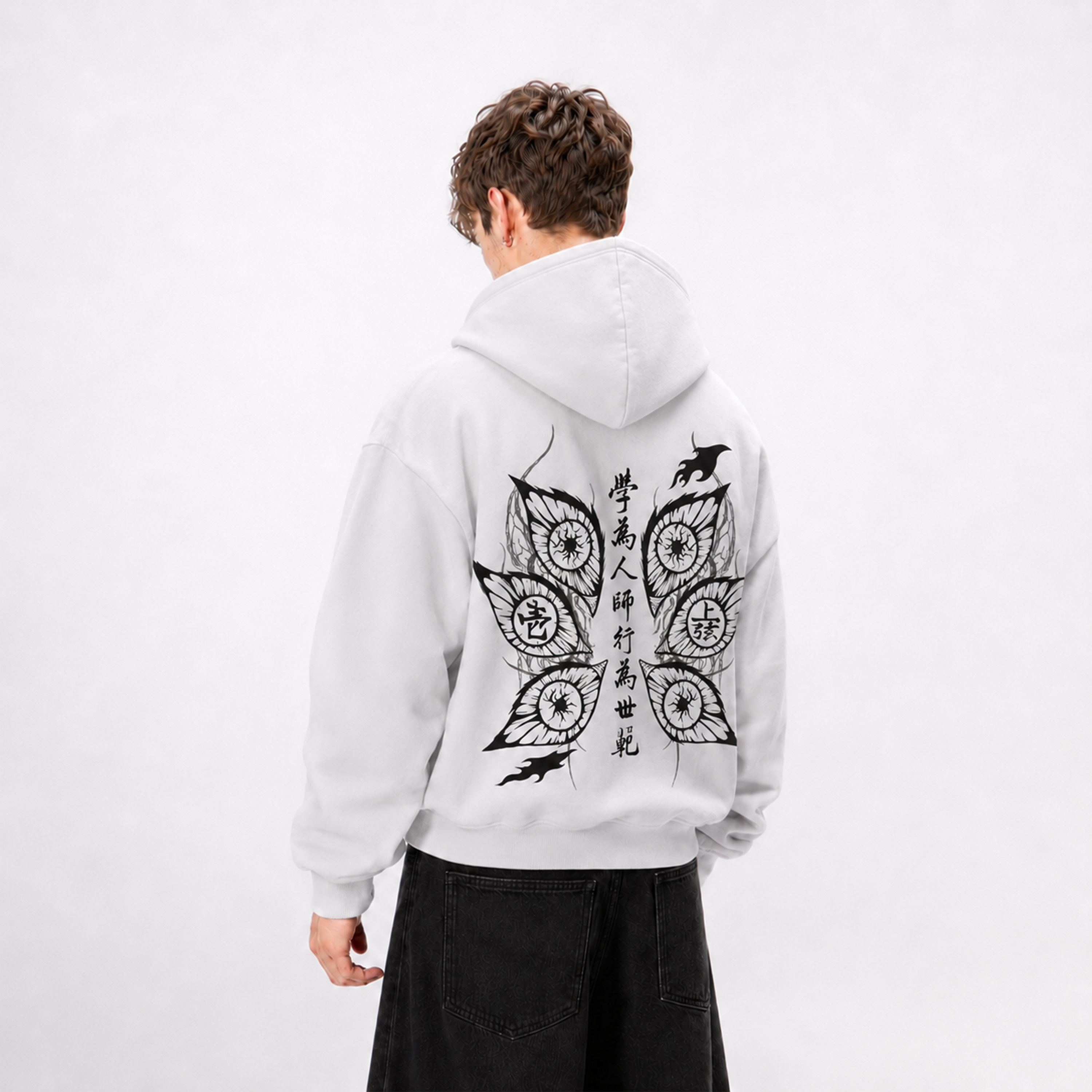 Six Eyes Zip-Up Hoodie