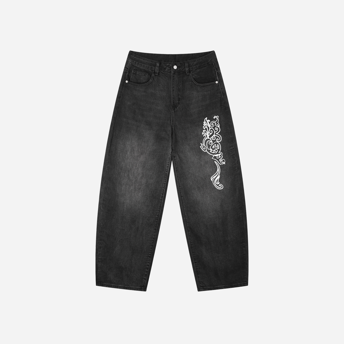 Black Blade Jeans, front view
