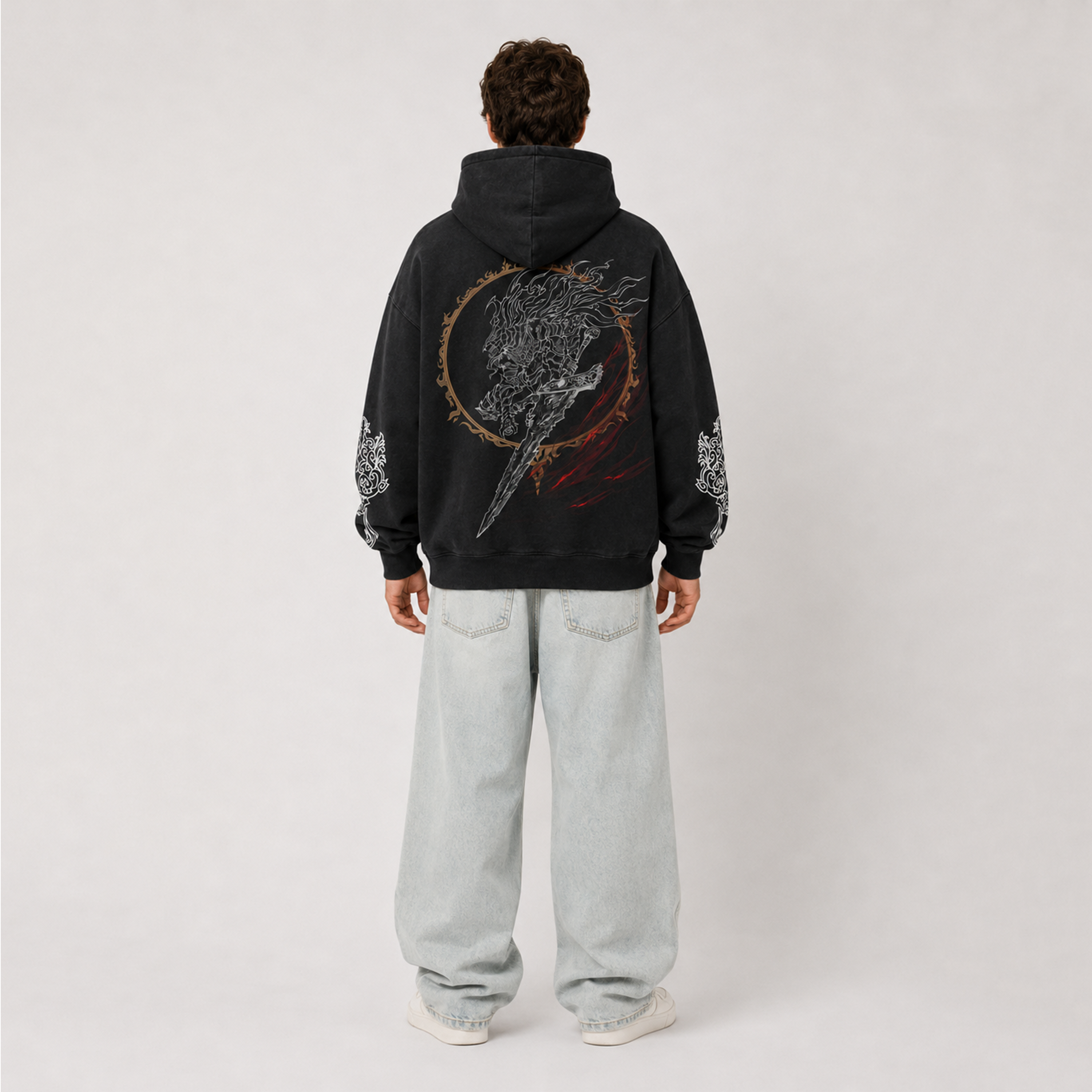 Destined Death Hoodie Limited Edition, back view