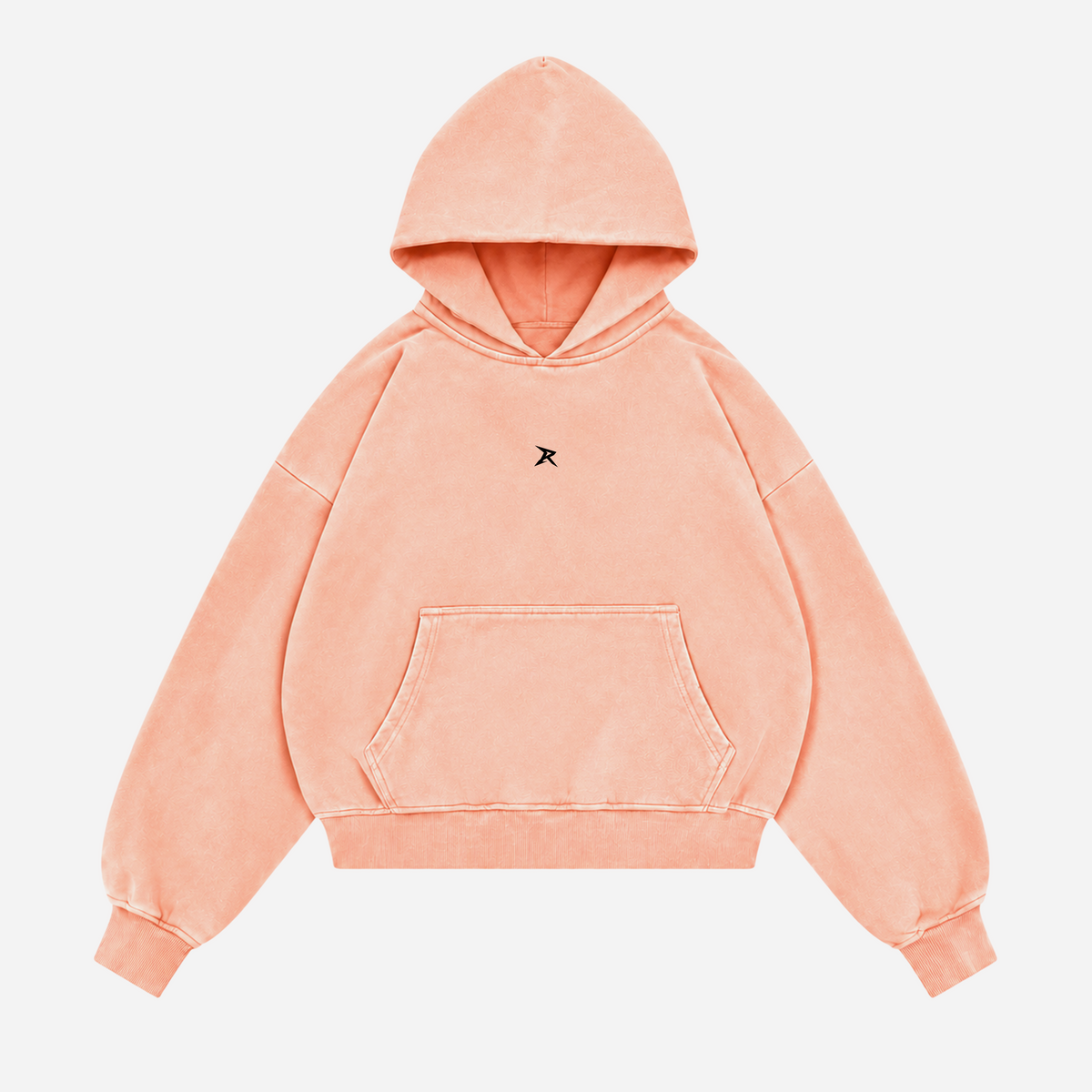 Realm Oversized Boxy Hoodie (Peach)