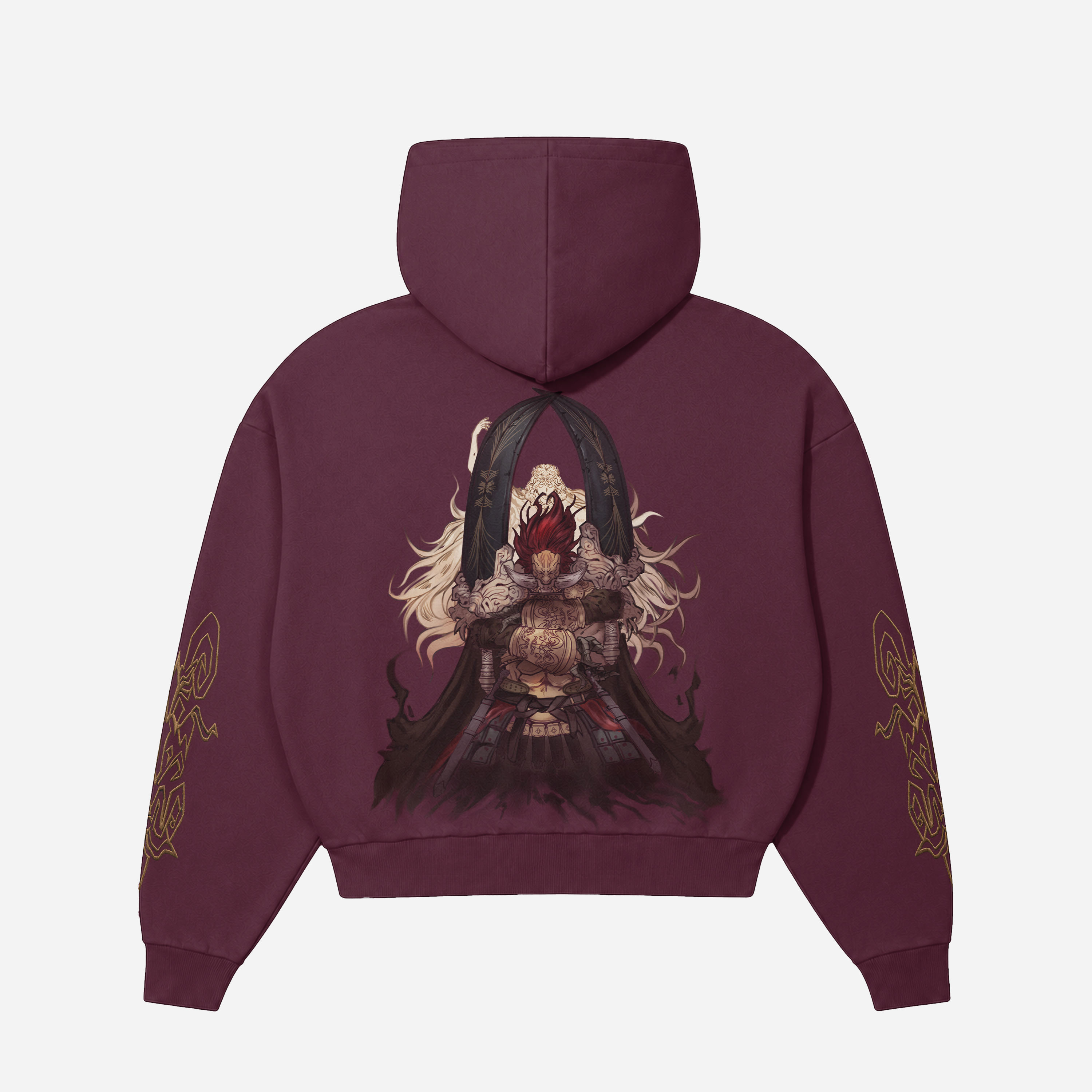 Promised Consort Zip-Up Hoodie, back view