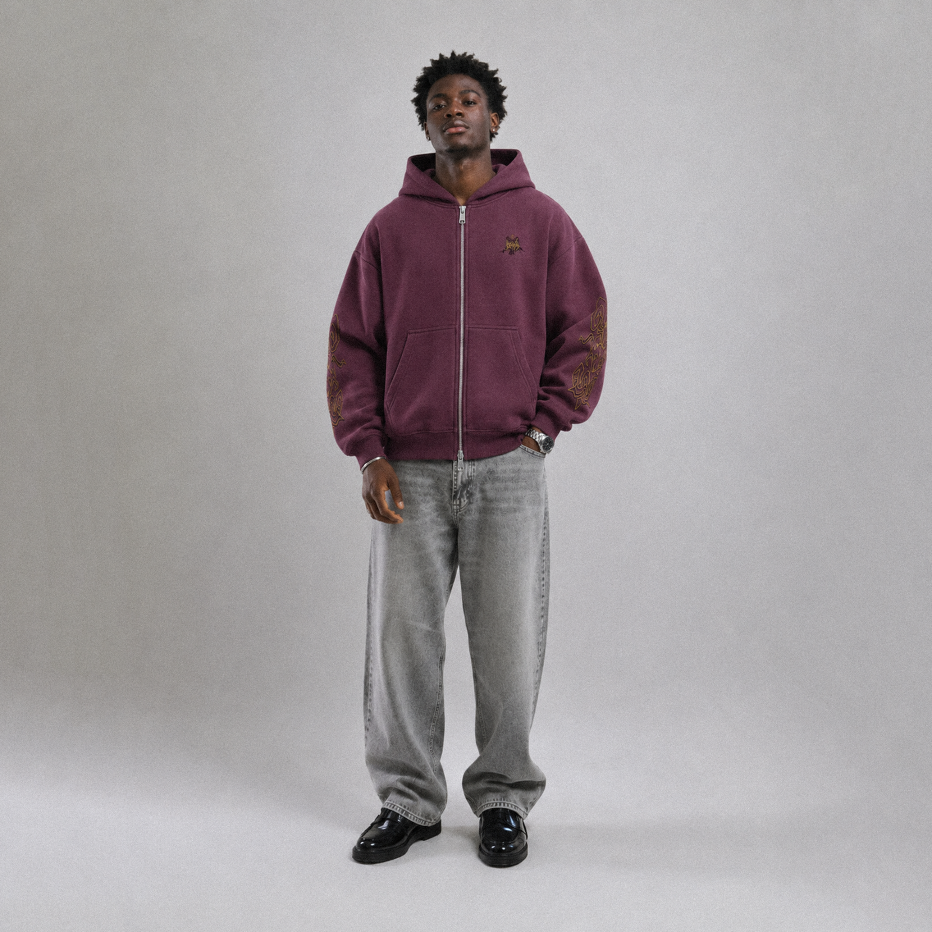Promised Consort Zip-Up Hoodie, detail view 1