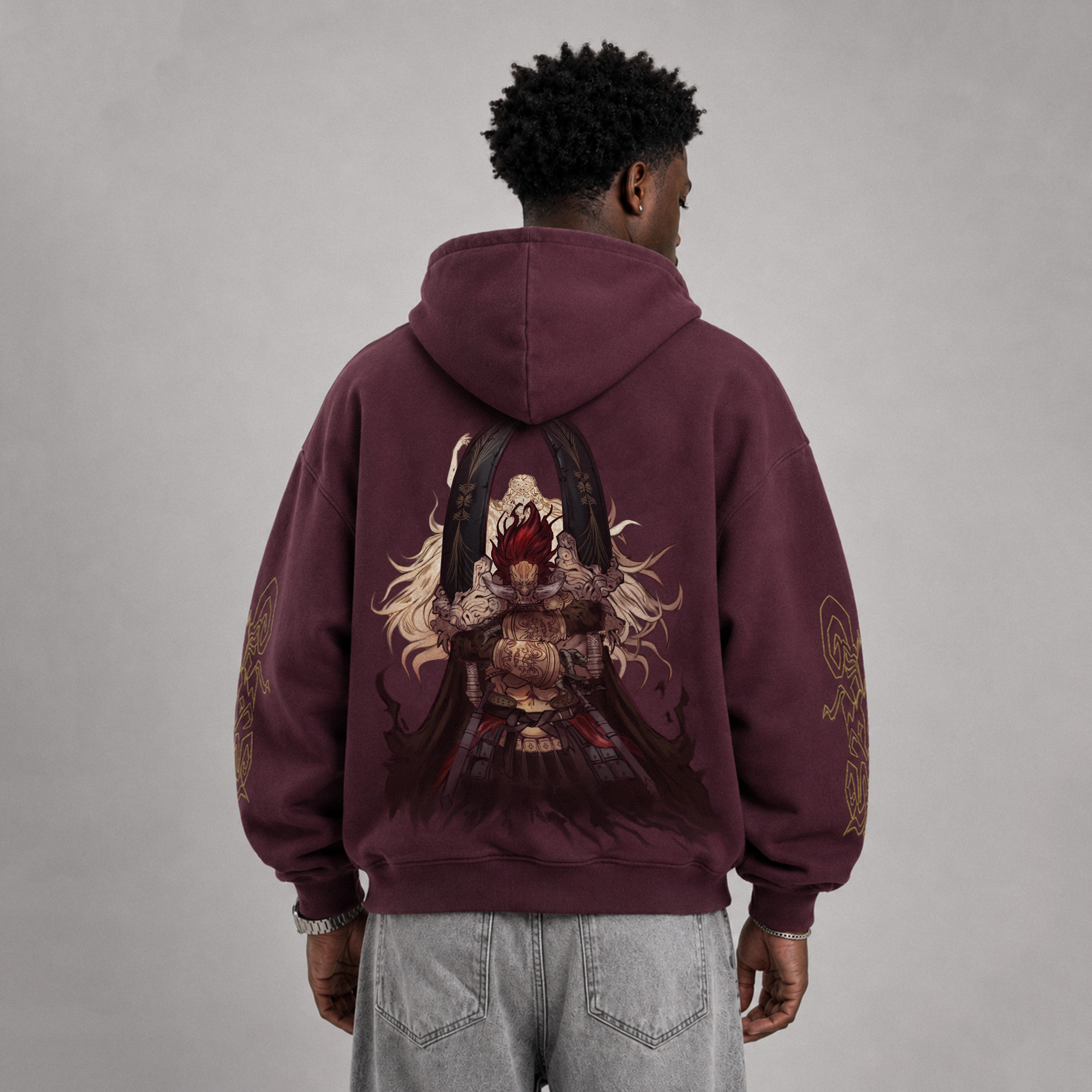 Promised Consort Zip-Up Hoodie, detail view 2