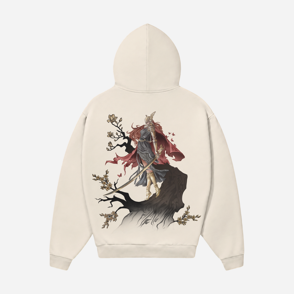 Scarlet Valkyrie Hoodie, back view
